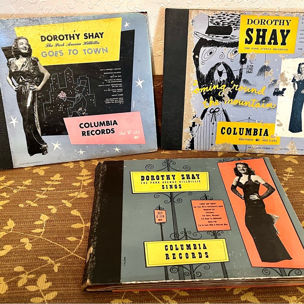 1940s Dorothy Shay albums